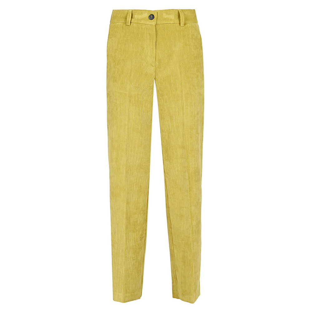 Gelbe cordhose damen Clearance